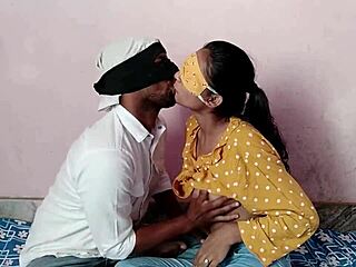 Babysitter Couple Enjoys Intense Shaved Pussy Play