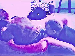 Cuckie Donnie Eats Creampie From BBW Milf Pussy. His Dickie Gets Slapped In Femdom.