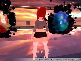 hotglue hentai game ep 3 face-sitting action. rubbing her clitoris while dominating the scene with monster intensity.