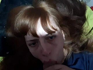 Teen Gags on Stepbrother’s Massive Cock in Raw Suck Session