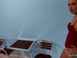 Cherry jul ass and pussy play in foursome!