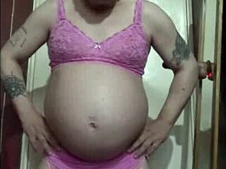 Mark wright, the bisexual gay crossdresser, enjoys sucking cock after anal play