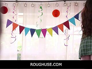 hey, wanna see lola mai and mia kay get rough with their stepbro on bday?