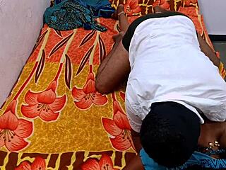 Indian hot couple has rough dirty talk sex with blonde pornstar orgasm