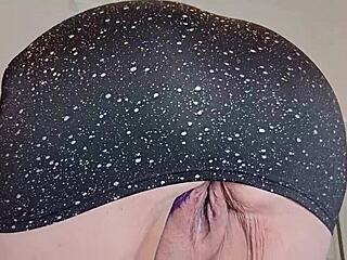 Unbelievable! Car Wash Attendant Jerks Off in My Panty at Parking Lot