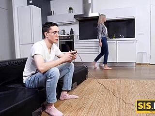 hey, ever tempted into sex with a hot blond stepsister?