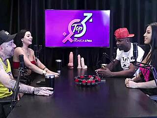 Monica Lima Rides Big Black Cock In Anal