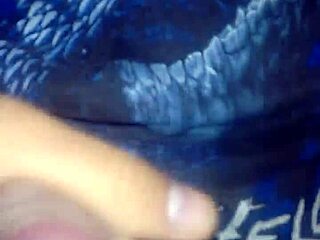 Zero Giving an Intense Handjob to Dark! Unbelievable!