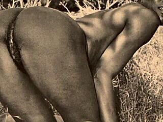 Vintage Women of the World in HAIRY INTERRACIAL Action