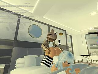 Roblox Porn: Big Black Cock Doggystyle Action