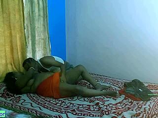 Indian Bengali bhabhi calls her sex friend for hot dirty talk while husband is at office