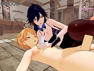 Genshin Impact Hero Takes on Monster Cock in Wild Scene