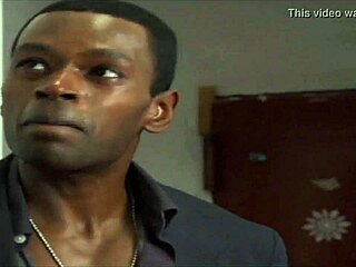 Why Does Big-Titted Ebony Actress Stroll Naked on Movie Set After Filming?