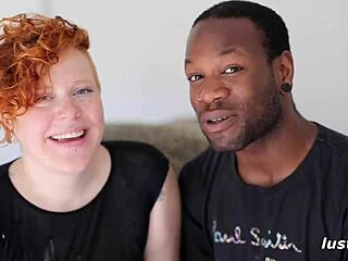 Lili and Roger submit outdoors in POV