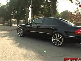 Petite blonde teen boldly takes on massive black cock