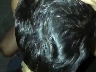 Daily blowjob diary: sucking follower's monster cock with choking and gagging at gloryhole