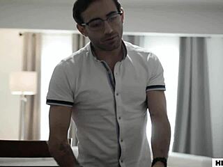 Blonde Chloe Temple gets wild with sneaky tutor’s huge load! 😜