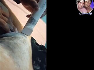 asian young girl in bathroom with small tits getting caught?