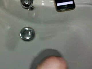 Gardener Discovers Boss's XVideos Page, Masturbates To Her Big Ass Videos In Bathroom