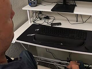 Blonde Big Tits Cheating Wife Pounded By Bbc Before Returning Home To Caged Cuck