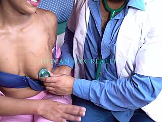 Indian Doctor and Patient Engage in Hardcore Fucking in Hospital