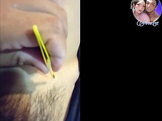 asian young girl in bathroom with small tits getting caught?