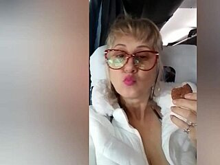 Milf Provokes And Takes Super Cumshot In Mouth