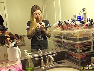 busty blonde tattooed pawg karma rx gets fucked hard by bwc, feeling every deepthroat and facial.