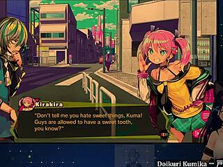 Want to see chainsaw girl Dohna Dohna in a stylish fight and blowjob scene?