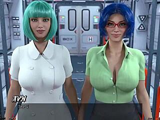 Stranded In Space With Hot Indian Milf