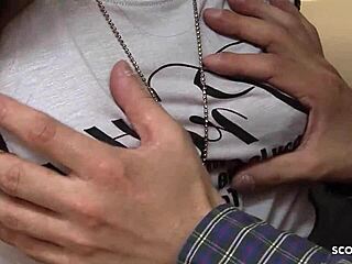 Horny Japanese Step-Sister Seduces Shy Boy for Creampie