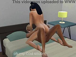 asian stepson caught masturbating by mom in front of computer