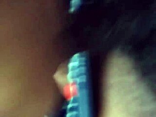 Red BBW Casually Sucks Dick in Car.