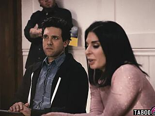 Emo student gets her pussy licked and ass fucked after class