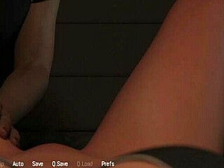 Intense pussy fingering session