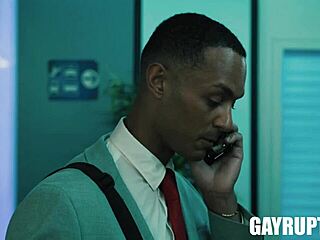 Missed my flight? Dillon Diaz fucks AJ Sloan's big ass doggy style!