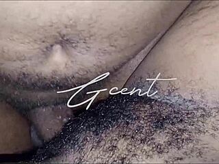 close up hairy pussy gets wet in missionary sex