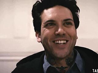 Emo student gets her pussy licked and ass fucked after class