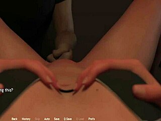 Intense pussy fingering session