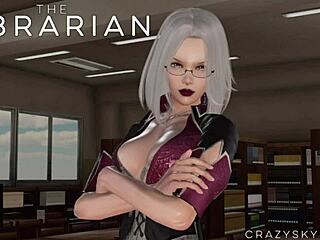 Wow! That curvy librarian tastes incredibly sweet in episode 1!