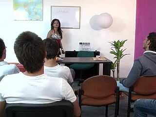 Horny Latina Teacher Sucks And Fucks Students In Sex Tape