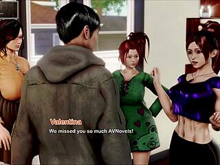 the inn 13 in anime game style