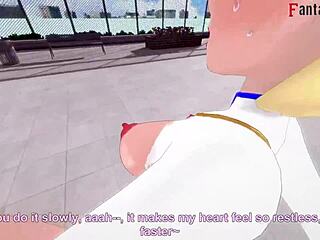 i love watching power girl fuck two super men in this hentai fantasy, it's so hot!