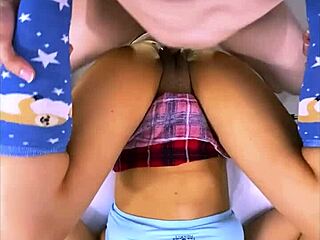 I, the Shy Latina Student, Had an Intense Orgasm with My Male Model in My Apartment