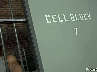 Ares getting fucked by black cellmate