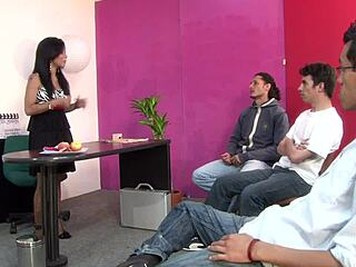 Horny Latina Teacher Sucks And Fucks Students In Sex Tape