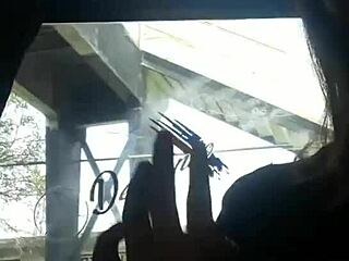 she convinced me to suck her in the truck dianita miel 😏