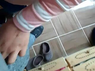 Ebony teen fucked anal secretly