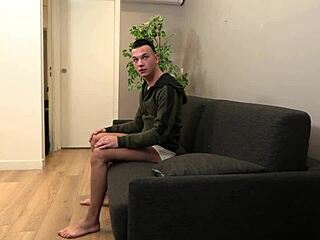 Guys in gay orgy assfucking each other