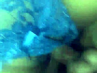 Unfaithful ass in rich thong on all fours